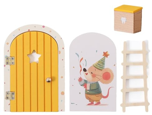 Casetta Da Gioco - Casa Delle Bambole In Miniatura | Diorama, Decorazioni Per La Casa, Porta In Legno Degli Fatati, Decorazioni Murali Per La Cameretta Dei Bambini, Ornamenti Artigianali, Souveni