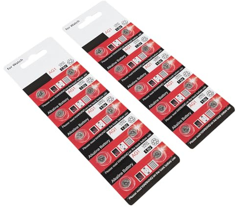 Piles Bouton AG1/LR621 pour Une Puissance Constante dans Les Petits Appareils, Remplacement De La Batterie De Montre