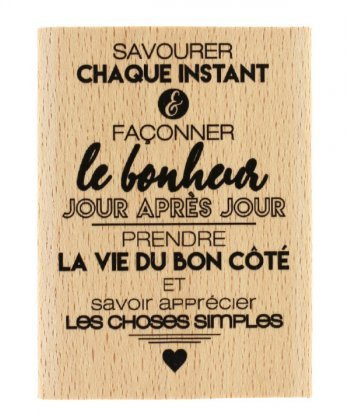 Florilèges Design Stempel, Farbe Holz, 60 x 80 mm