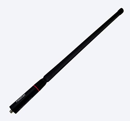 Radtel Faltbare Funkgerät Antenne 46cm mit SMA-weiblich, Dualband-UHF/VHF (134-176/400-520 MHz) Taktische Antenne Kompatibel mit Baofeng UV-5R UV-9R (oder Plus) 88E Kenwood Walkie Talkies