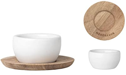 Colour-up Juego de 2 hueveras con plato – Räder Design