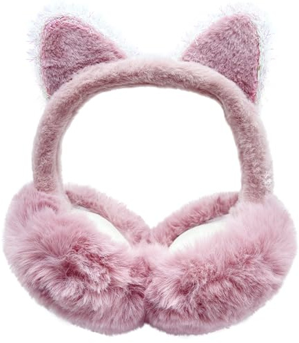 Bseical Ohrenwärmer Kinder,Ohrenwärmer Damen,Earmuffs Winter Warme,Plüsch Earmuffs Winter,Ohrenschützer Winter Cute