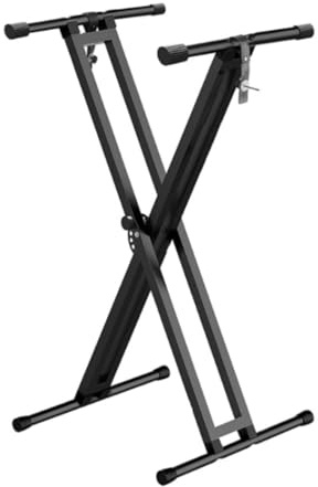Amagogo Soporte para teclado de piano, portátil, resistente, para pianos digitales, ideal para escenarios domésticos Guzheng