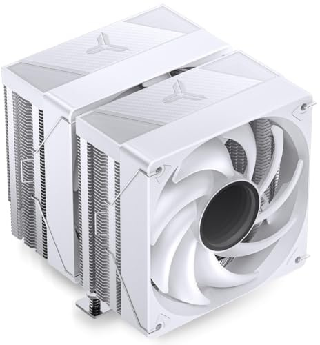 Paaruter Disipador de de CPU de Torre Doble -3000 ARGB, Radiador de Doble Ventilador, 7 Tubos de Altos, Compatible con AM5/ LGA 1700, Color