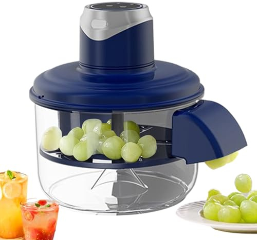 Macchina per buccia d'uva- Remover della pelle elettrica, pelapatrice automatica di frutta e verdura piccoli | Porta di patate Knoblauch-Tomato per insalata, cucina, snack, uso quotidiano in famiglia