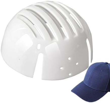 Anstoßkappen-Einsatz – Schutzhelm-Innenfutter, leichte Schutzhelm-Schale | Interner Schutzeinsatz, Kopfschutz-Polsterschicht, atmungsaktives, stoßdämpfendes Innenfutter für Baseballkappen