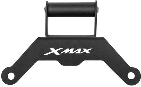 Support De Navigation GPS pour Téléphone Moto pour Yamaha XMAX300 2023-2025 Smartphone Réglable en Aluminium CNC GPS Navigation Titulaire
