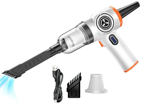 Aspirateur de voiture sans fil - 15 000 Pa - Rechargeable - Aspirateur pour poils d'animaux - Pour la maison, les meubles, les véhicules, les SUV, les camping-cars, les monospaces, les pickups,