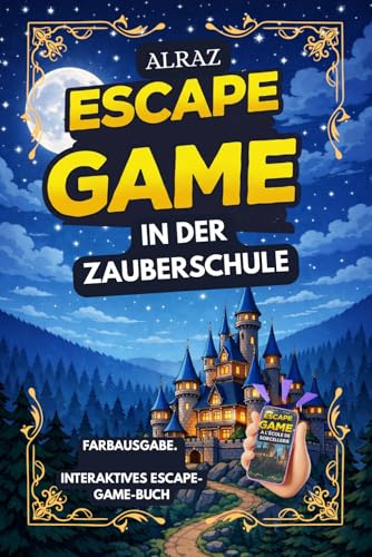 ALRAZ – Interaktives Escape Game: IN DER ZAUBERSCHULE: Fesselnde Herausforderungen und Abenteuer für angehende Zauberer jeden Alters