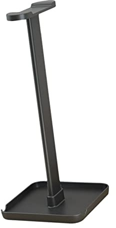 Qudinip Universal Hörlursställ Svart med Premium ABS-material Skrivbordshållare för Home Office Studio Desktop 1 X