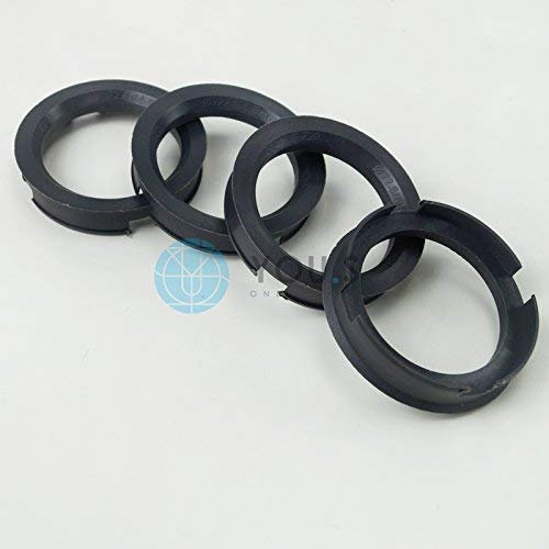 4 x ZENTRIERRINGE DISTANZRING für ALUFELGEN Z20D 72,6-56,6 mm Brock, Keskin, Tuning, Motec, Oxigin, RC, Tomason, Wheelworld,Advanti