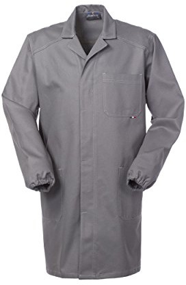 SERIO PLUS + Blouse homme pour techniciens garazzinieri ou ateliers, en coton gris A60109 - Gris - XL