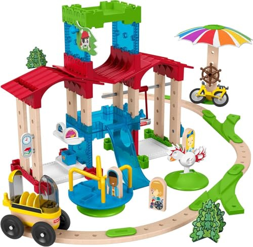 Fisher-Price GGV82 Wunder Werker Schule mit Spielplatz
