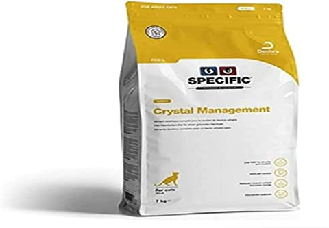 SPECIFIC® Crystal Management Light (FCD-L) 7kg - Trockenfutter für übergewichtige Katzen - Reduzierter Salzgehalt - Zur Reduzierung von Struvitsteinen - Erwachsene Tiere - DECHRA Veterinary Products
