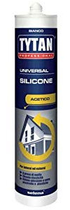 SILICONE ACETICO UNIVERSALE colore avorio - RAL1013 perla