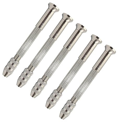 UKCOCO 5pcs Hand Drill Precision Tool Drill Bits for Woodworking Modeler's Tool Hand Woodworking for Craftsmanship and DIY Projects '