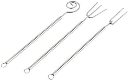 Chocolate Fondue Mug Set of 3 Chocolate Fondue Forks for Dipping Fruits and Cheese