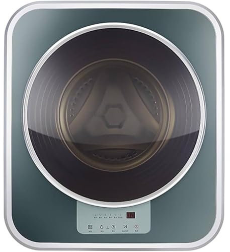 Wandmontierte Miniwaschmaschine, Tragbare Vollautomatische Fronttrommelwaschmaschine, Waschkapazität 3 Kg Für Schlafsaal, Reisewaschmaschine