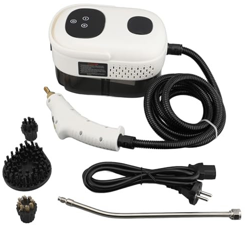 Limpiador de vapor de mano profesional pantalla táctil alta presión alta temperatura vapor limpiador uso doméstico