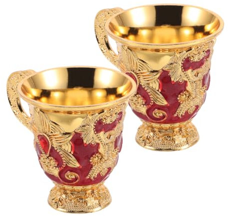 SOIMISS 2piezas Cáliz De Fiesta Retro Copa Decorativa Medieval Para Banquetes y Reuniones