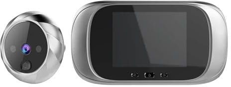 AMRTTWY Doorphone. Digital Door Viewer,LCD Screen,Peephole Camera,Doorbell,2.8inch,Night Vision,Photo Shooting,Digital Door Surveillance ​​.Video Doorphone