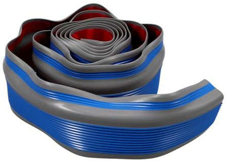 Alipis Battiscopa Autoadesiva in Pvc Per Scale Modanatura Antiscivolo Per Bordi Gradini Protezione Per Scale Interne Ed Esterne Striscia Finitura Metri