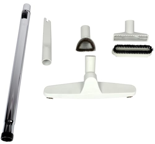Cen-Tec Systems Universal Premium Vacuum Attachment Kit with Telescoping Wand for 1.25 Inch Diameter