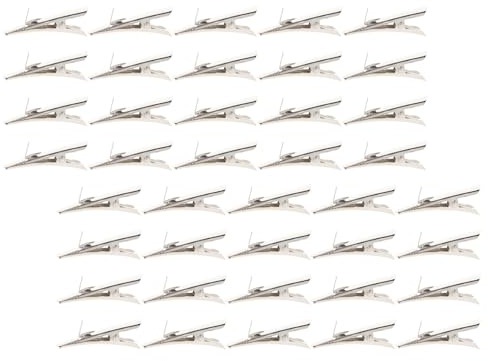DECOMELODY 150 Piezas Pinzas de Resorte de Metal Mini para Manualidades Pinzas para Adornos de Árbol Sujetar Cabello Ropa Herrajes y Enmarcar Fotos para Bricolaje