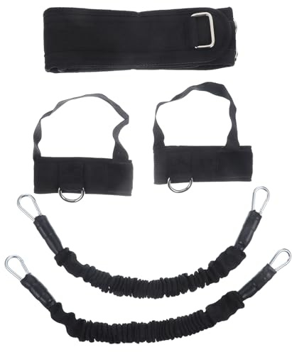 Generic Correas de Entrenamiento de Baloncesto Bandas de Resistencia Verticales, 40 LB, 2 Tubos Negros, Dispositivo para Salto Vertical y Entrenamiento de Fuerza, Equipo Fitness