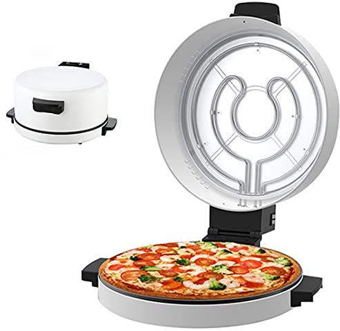 JOSBY Controsoffitto Pizza Maker, 2000W Pizza Maker per la casa, 12 Pollici Antiaderente Calzone Fornello, Calzone Maker, Controsoffitto Indoor OutdoorTabletop Forno, Riscaldare Calzone, Quesadilla
