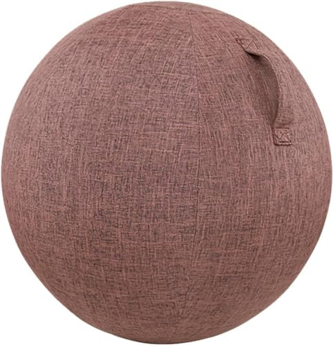 55/65/75 cm Yoga Ball Hülle, Schutzhülle Für Gymnastikball, Balanceball-Abdeckung Staubdicht Faltbar Sitzbälle Für Schwangerschaft & Home Gym Stilvoll Und Funktional Fitness, Yoga-3||55cm