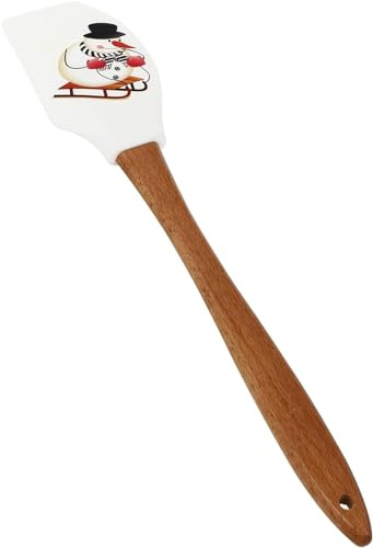 1pc Christmas Cream Spatula silicone spatula for eggs silicone spoon spatula gingerbread decor dough jam spatulas silicone cake scraper christmas silicone Kitchen Utensil Toner jar/49(Assorted Color2)