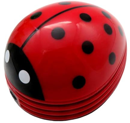 DimyFew Aspiradora de Escritorio Mini barredora de Escritorio recolector de Polvo Mini aspiradora de para computadora, Rojo