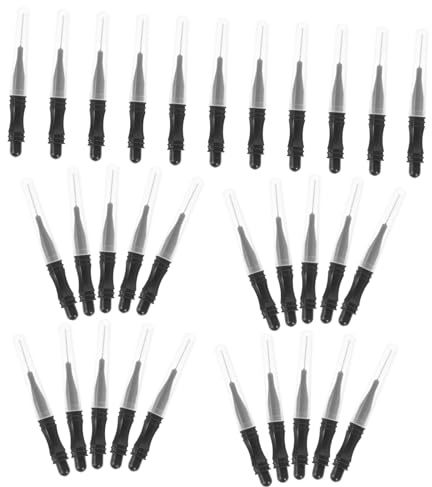 BELLIFFY 50 Pezzi Pettinino Laminazione Ciglia, Pennello per Laminazione Sopracciglia e Ciglia, Plastica e Nylon, Portatile, Nero, Casa e Viaggio