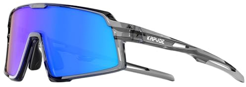 KAPVOE occhiali da sole polarizzati per bambini occhiali da sole da baseball giovanile per ragazzi ragazza SUV400 occhiali da ciclismo per softball sportivo da corsa K251