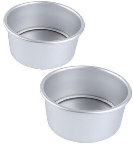 Garneck Moules À Gâteaux Ronds Uniques De 15 Cm Et 20 Cm Fond Amovible Antiadhésif Pour La Cuisson Comme De Pendaison De Crémaillère