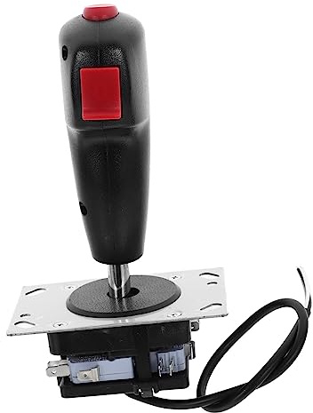 JOINPAYA Joystick de Vuelo para Simulador y Juegos de Vuelo, Control Preciso Vibración, Aleación de Aluminio y Pvc, Fácil Instalación