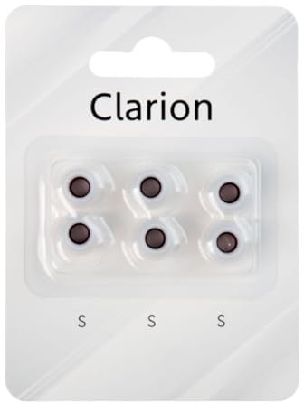 1 paio di gommini in silicone di ricambio per cuffie in- Ear