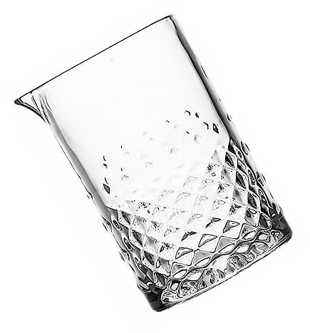 TIDTALEO 1stück Cocktail Rührglas Mit Dickem Boden Für Drinks Cocktails Und Mixgetränke Mit Elegantem Design Und Einfacher Ausgießfunktion Für Bar Und Zuhause