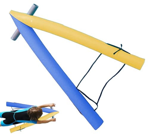FmtwPhn Spaghetti da nuoto in schiuma, schiuma di pasta per piscina sottile tubo di schiuma a-frame float, accessori per l'allenamento, zattere galleggianti per bambini e adulti