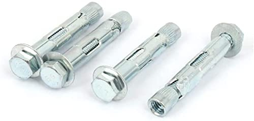 Spreizdübel, Ankerbolzen, Spreizankerbolzen M5 x 40 mm, verzinkt, 4er-Pack