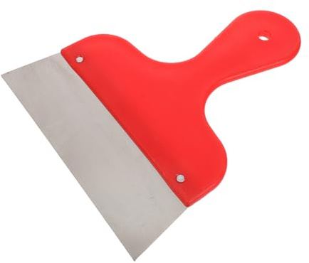 HOLIDYOYO Stainless Steel Wallpaper Smoothing Tool för DIY Väggdekor Robust Kanttrimmer och Tapetborttagare för Snabb och Noggrann Installation Ergonomiskt Handtag för Bekväm Användning