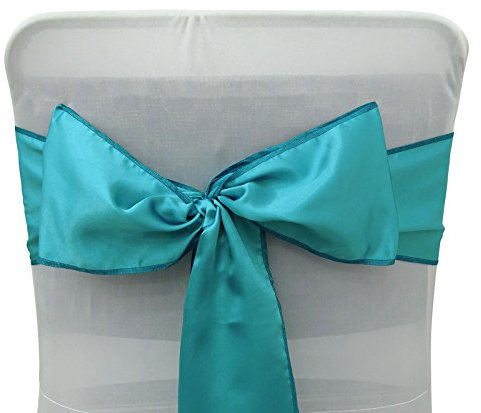 Liebling Souvenir Pack Von 50 Satin Stuhl Schärpen Bogen Schärpe Für Hochzeit & Veranstaltungen Liefert Party Dekoration Stuhl Abdeckung Schärpe - Farben Zur Verfügung