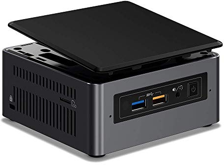Intel® NUC Kit NUC8i3BEK2 Barebone, grau/schwarz