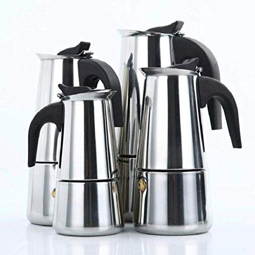 Kaffee Moka Topf Moka Kaffeemaschine Topf Herd Filter Perkolator Latte Piano Cottura Filtro Kaffeemaschine Kaffeemaschine, 300 ml (200 ml) Interesting