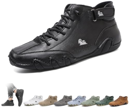 Bottes hautes italiennes faites à la main pour hommes, chaussures d'extérieur minimalistes Beck, respirantes, antidérapantes, décontractées, pieds nus, pour la marche, la randonnée, la conduite, botte