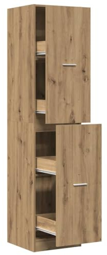 vidaXL Apothecary Cabinet Artisian Oak 40x41x174,5 cm Engineered Wood