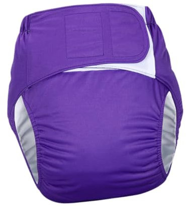 Generic Erwachsenenwindel mit Hoher Absorptionsfähigkeit Und Komfort, für Inkontinenz, LILA