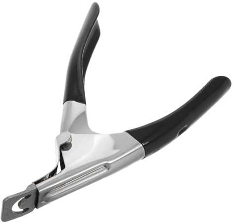 Ipetboom Cortaúñas De Acero Inoxidable u Forma Para Manicura Francesa, Unidad Única, Tamaño Estándar, Herramienta Precisa Para Reparar Uñas, Portátil Para Cuidado Personal En Salón De Belleza