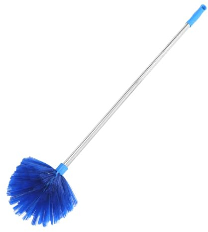 Holibanna Plumeau À Toile D'Araignée avec Manche Extensible 90Cm Brosse De Nettoyage Léger pour Toiles D'Araignées Et Poussière Intérieur Extérieur Outil avec Poignée Assemblable